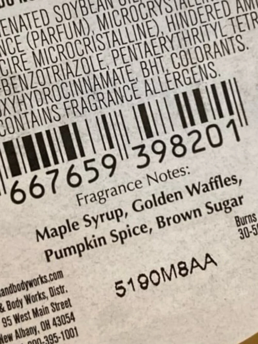 Bath & Body Works new campfire